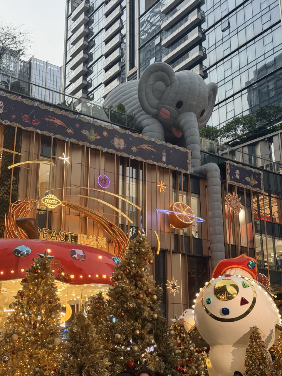 【深圳萬象天地】深圳灣口岸地鐵直達 餐廳/玩樂/酒店/超市攻略 9 南山萬象天地聖誕