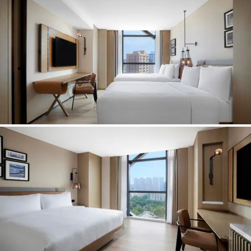 【深圳寶安福朋喜來登酒店Sheraton Hotels】近前海壹方城/海雅繽紛城 $5XX入住Marriott旗下酒店 4 深圳寶安福朋喜來登酒店客房