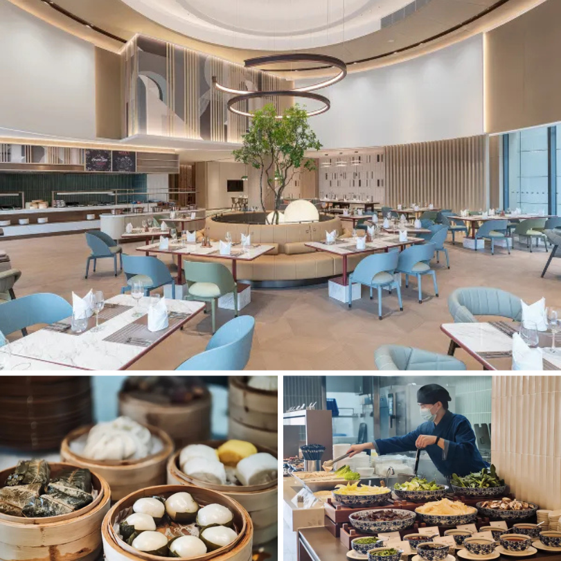 【中山洲際集團逸衡酒店EVEN Hotel】包永東巴士來回車票+住宿套票低至$9XX 6 中山逸衡酒店餐廳