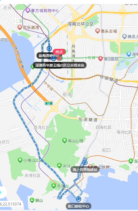 【深圳口岸巴士】福田/深圳灣口岸/前海K11免費巴士專線 港人北上必睇 7 前海文旅免費巴士