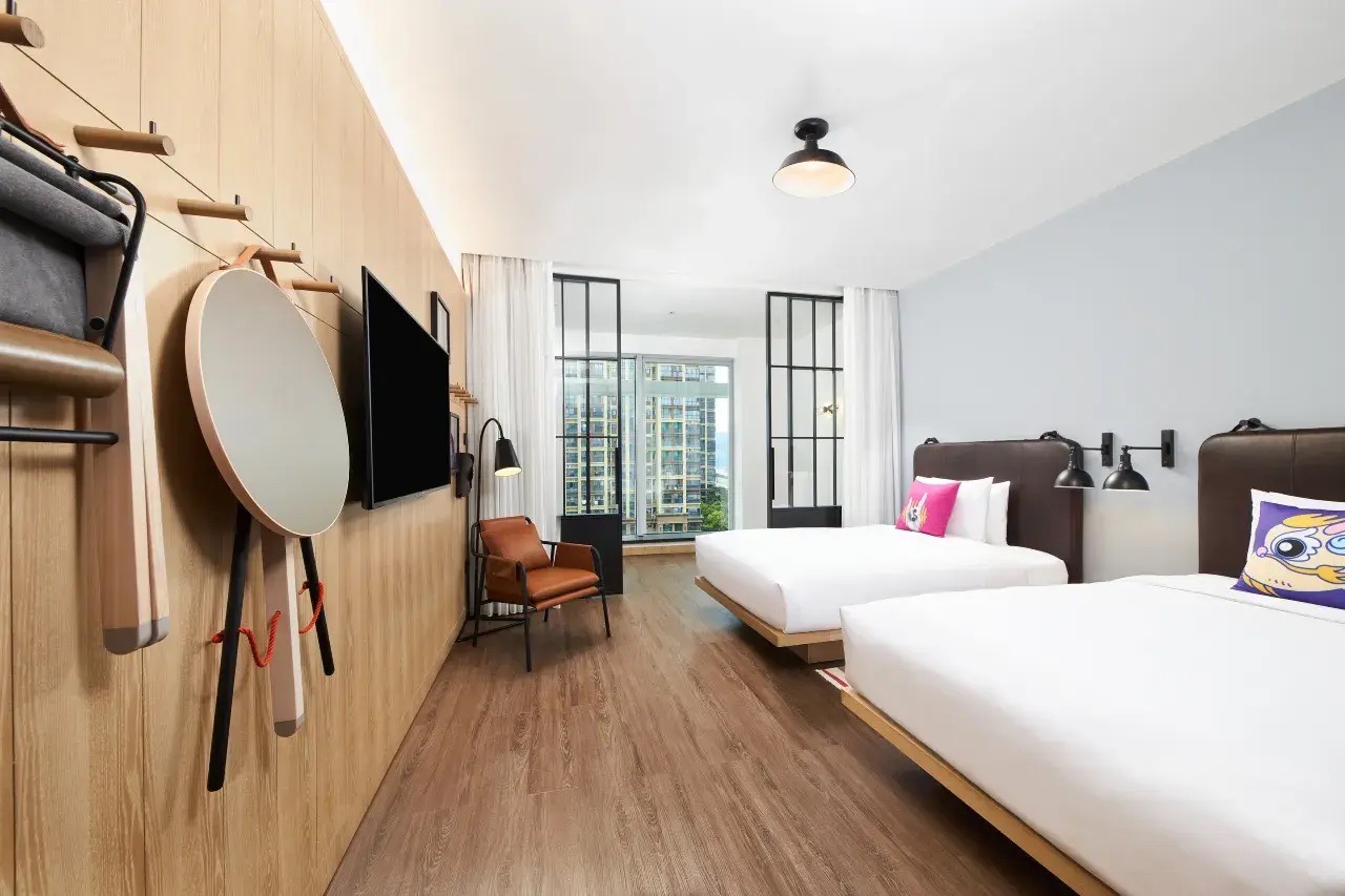 【深圳北站Moxy酒店】有哈利波特禁忌森林套票!Marriott旗下 近深圳北站/附交通方式 5 深圳北站moxy酒店客房