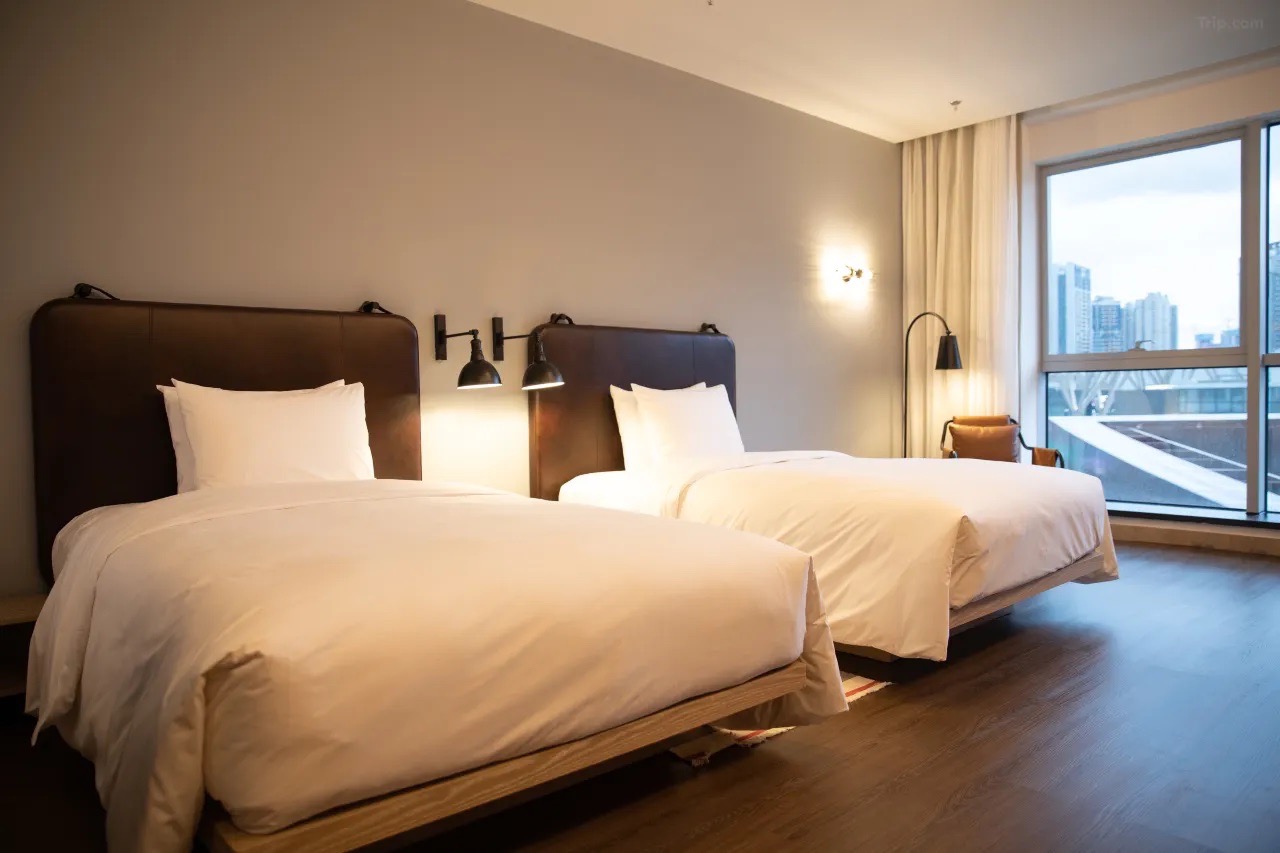 【深圳北站Moxy酒店】有哈利波特禁忌森林套票!Marriott旗下 近深圳北站/附交通方式 6 深圳北站moxy酒店客房
